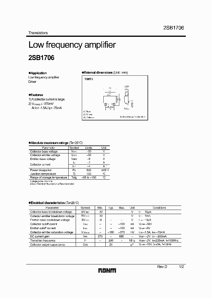 2SB17061_1195197.PDF Datasheet