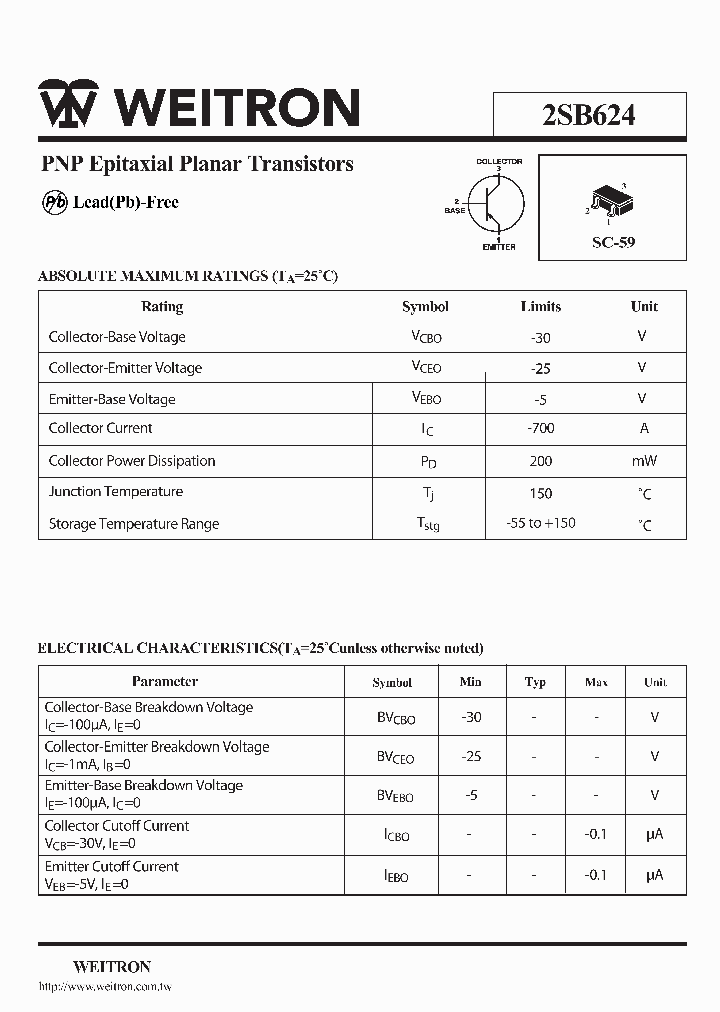 2SB624_1044854.PDF Datasheet