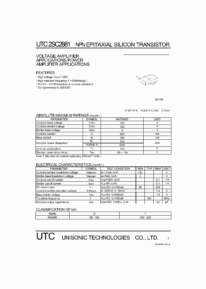2SC2881_1145144.PDF Datasheet