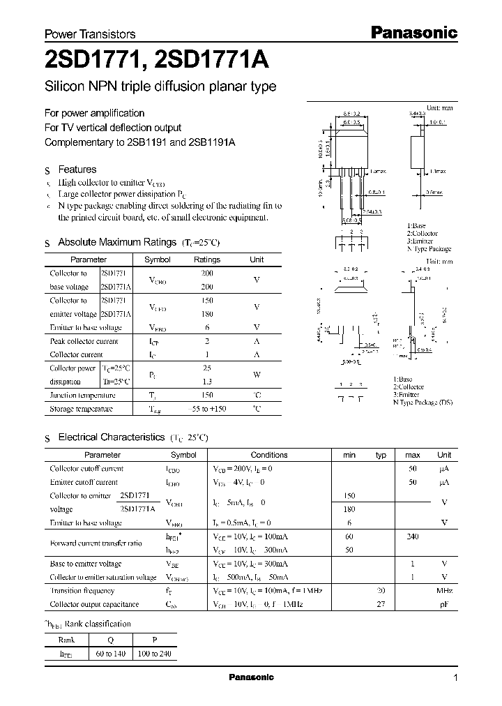 2SD1771_1023655.PDF Datasheet