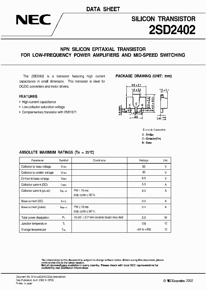 2SD2402_1197180.PDF Datasheet