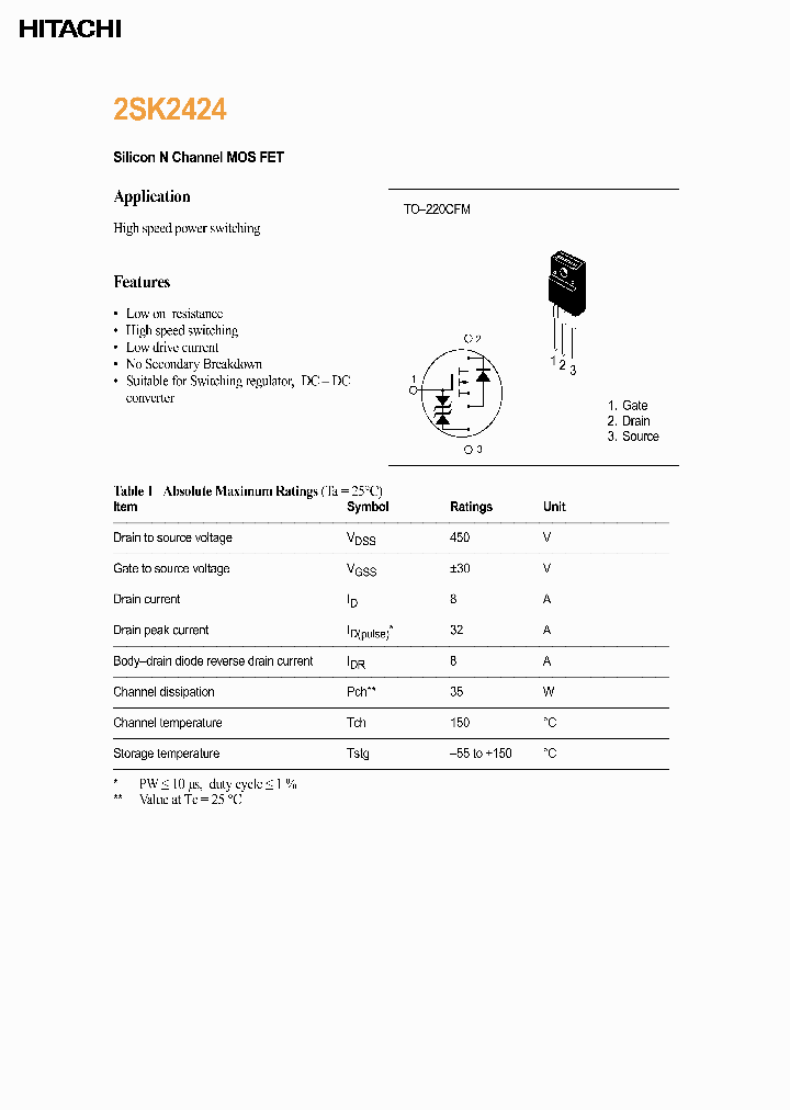 2SK2424_1198191.PDF Datasheet