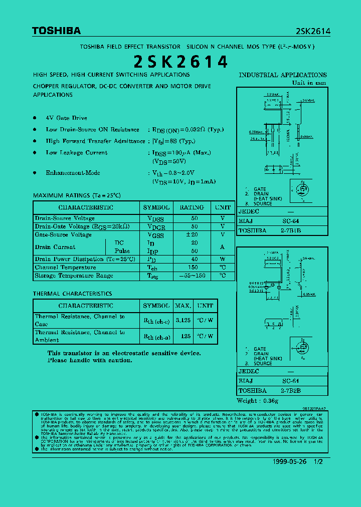 2SK2614_1198262.PDF Datasheet