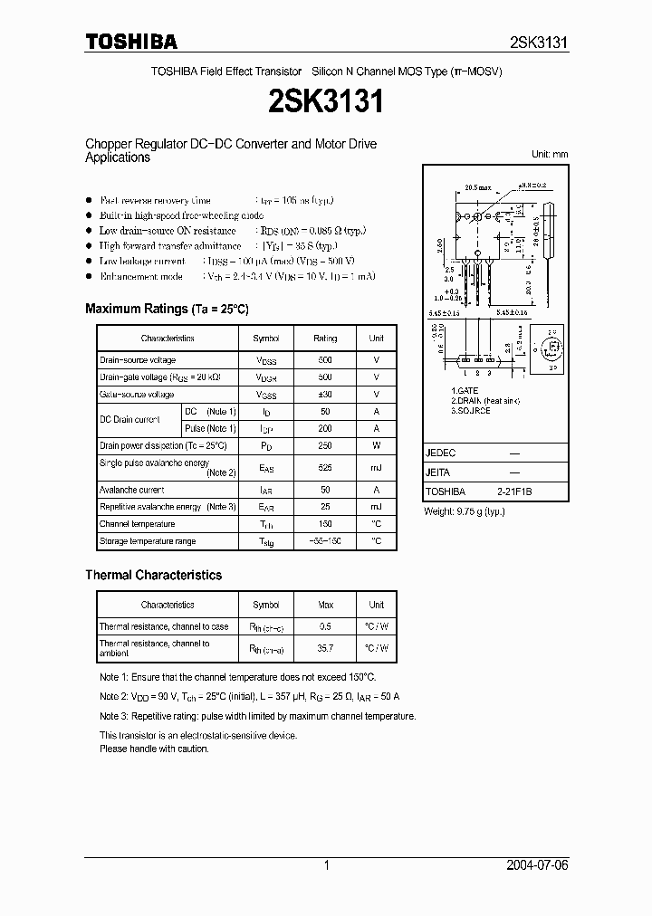 2SK3131_1198539.PDF Datasheet