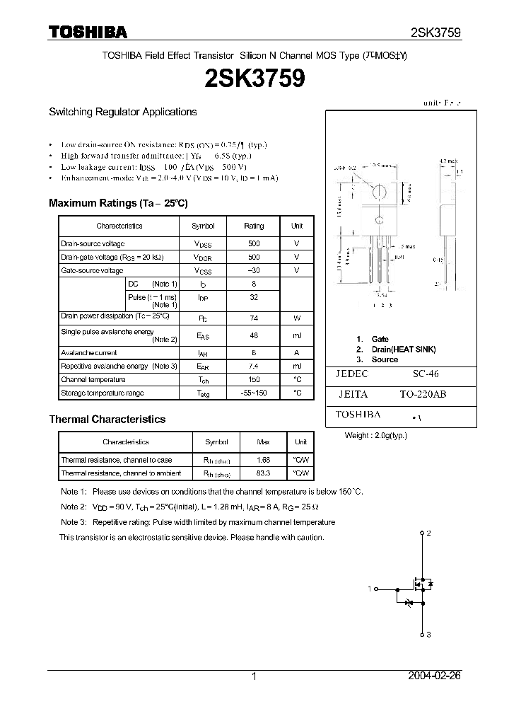 2SK3759_1020731.PDF Datasheet