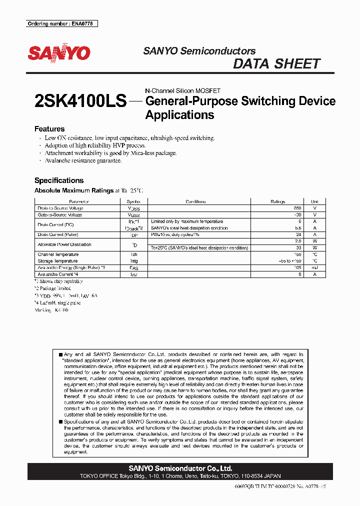 2SK4100LS_1061542.PDF Datasheet