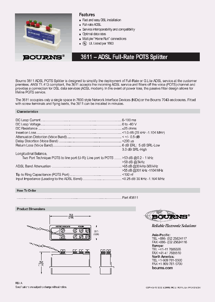 3611_1199359.PDF Datasheet