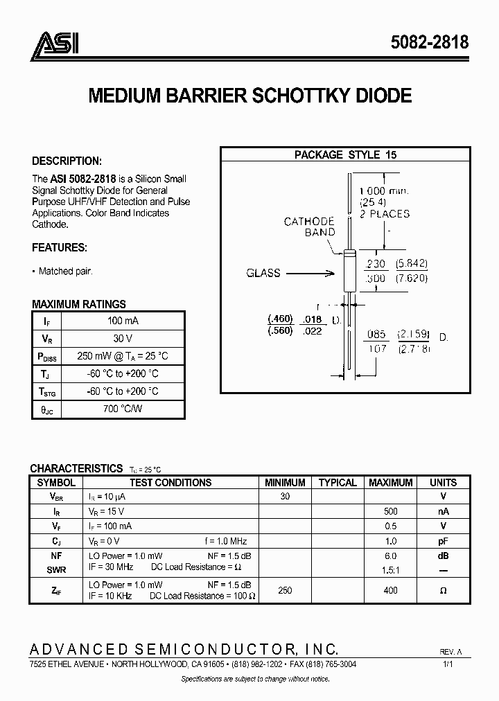 5082-2818_1200068.PDF Datasheet