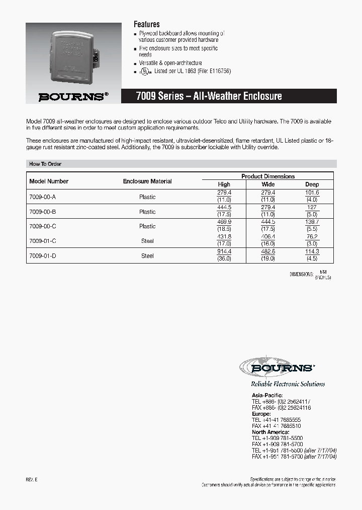 7009-00-A_1104700.PDF Datasheet