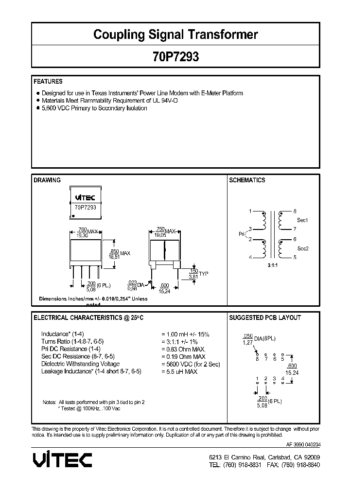 70P7293_1201238.PDF Datasheet