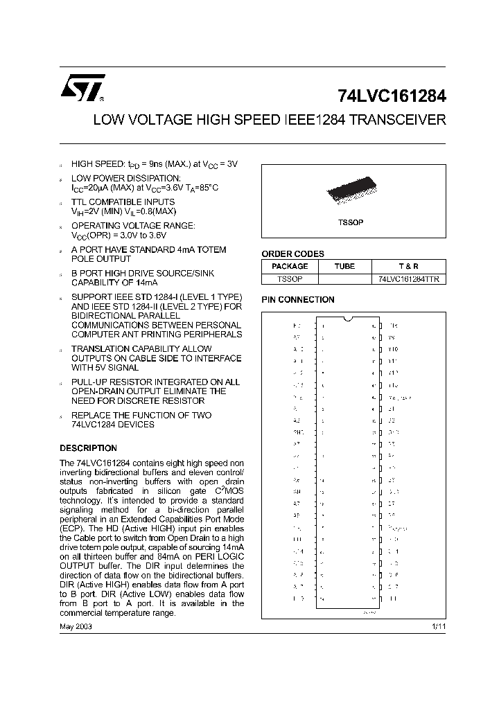 74LVC161284TTR_1202634.PDF Datasheet