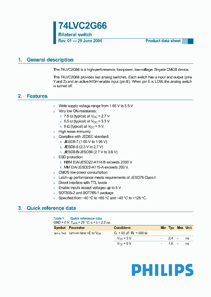 74LVC2G66DP_1202695.PDF Datasheet