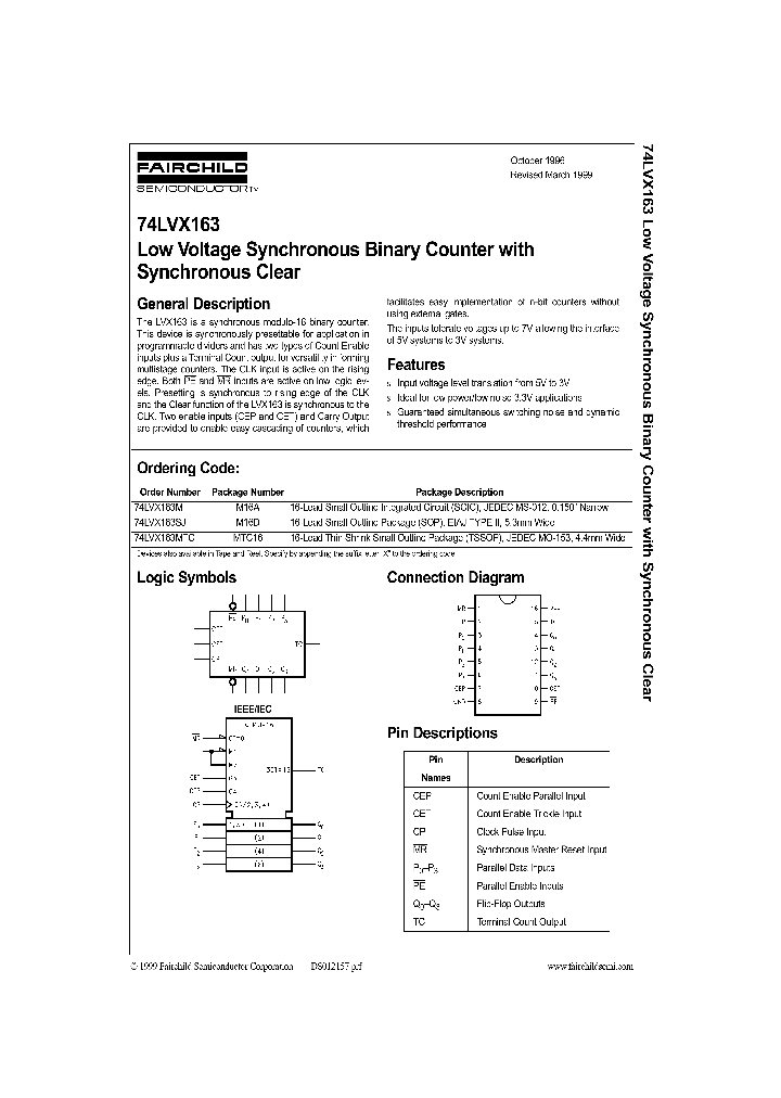 74LVX163_1139223.PDF Datasheet