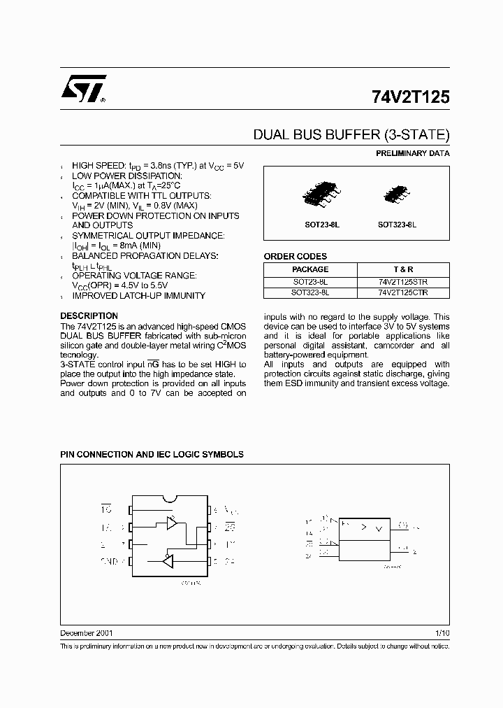 74V2T125STR_1203013.PDF Datasheet