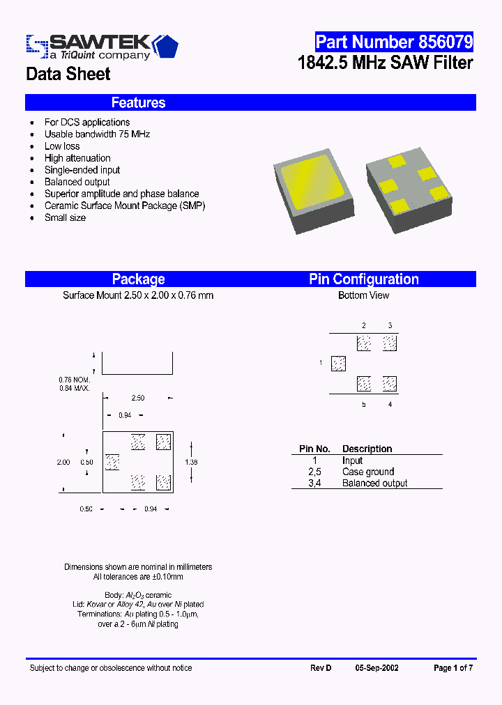 856079_1087922.PDF Datasheet