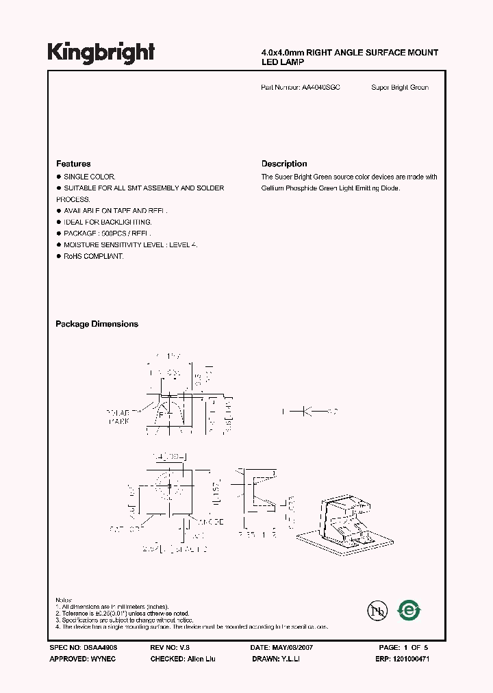 AA4040SGC_1204979.PDF Datasheet