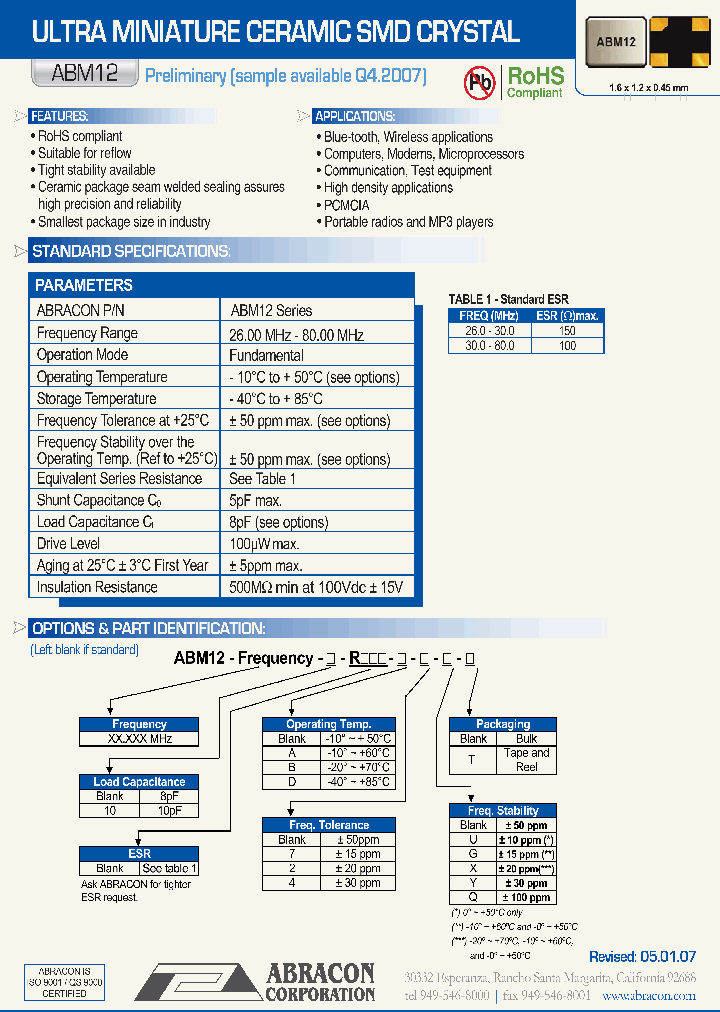 ABM12_1205272.PDF Datasheet