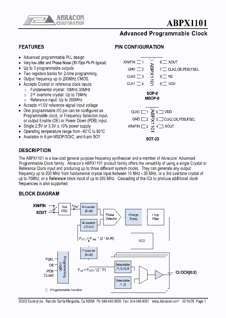 ABPX1101-XXXTC-T_1205299.PDF Datasheet