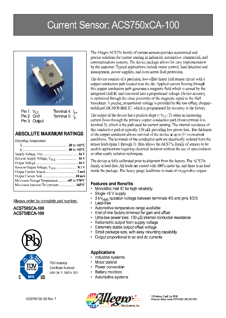 ACS750XCA-100_1121256.PDF Datasheet