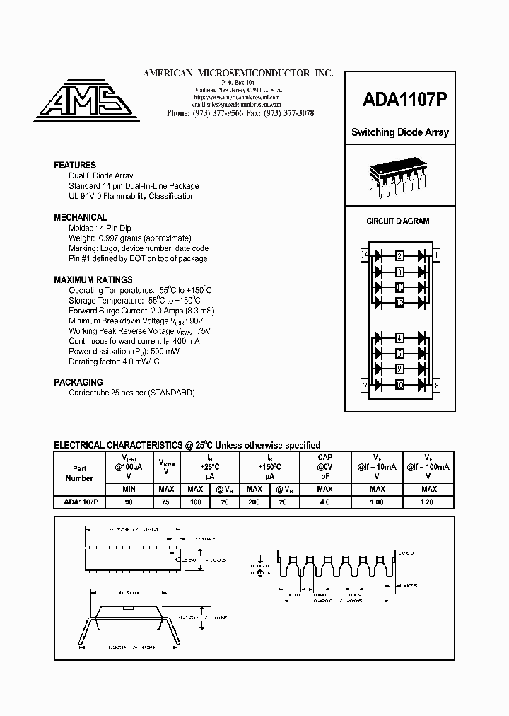 ADA1107P_1206896.PDF Datasheet