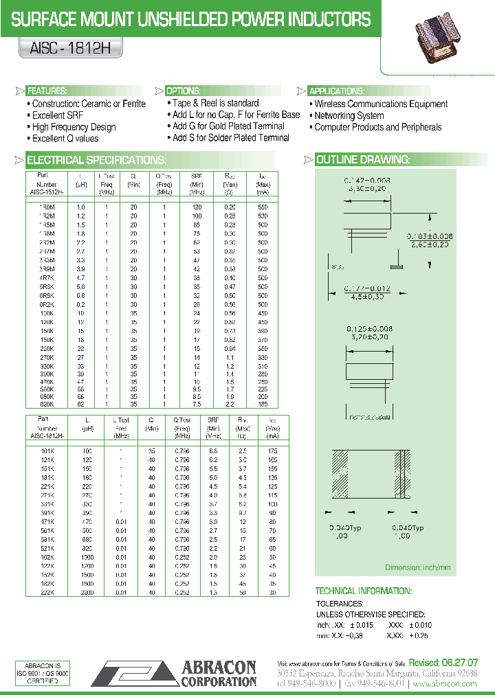 AISC-1812H_1208458.PDF Datasheet