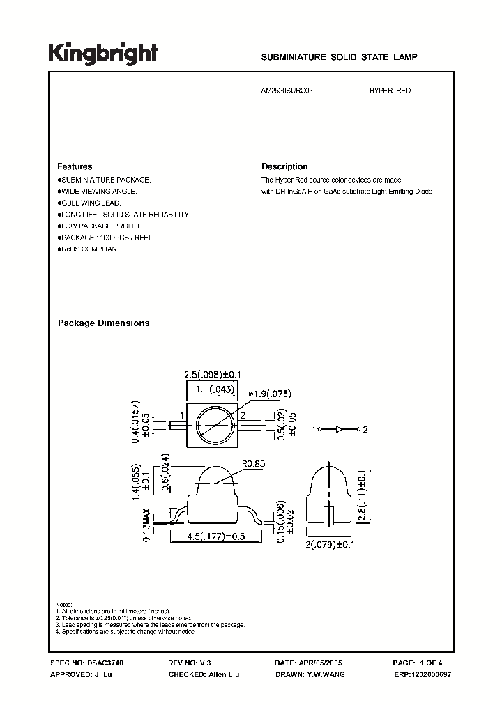 AM2520SURC03_1134894.PDF Datasheet