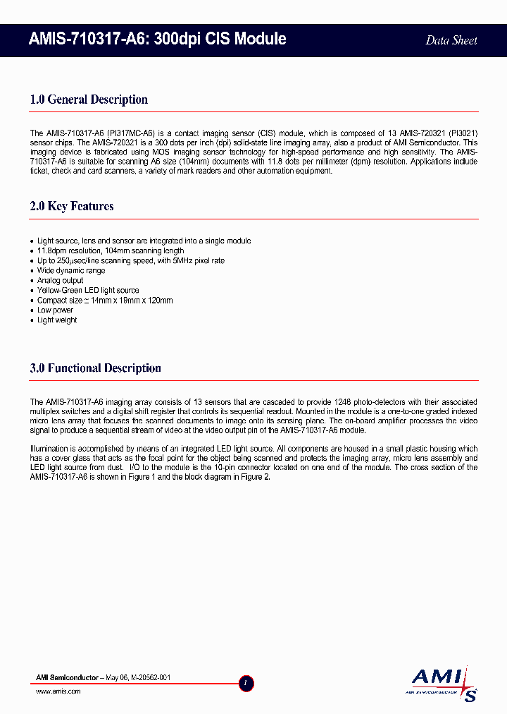 AMIS-710317-A6_1209592.PDF Datasheet