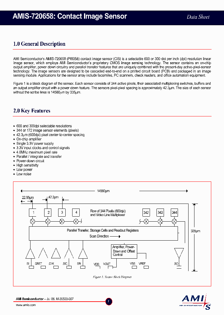 AMIS-720658_1209616.PDF Datasheet