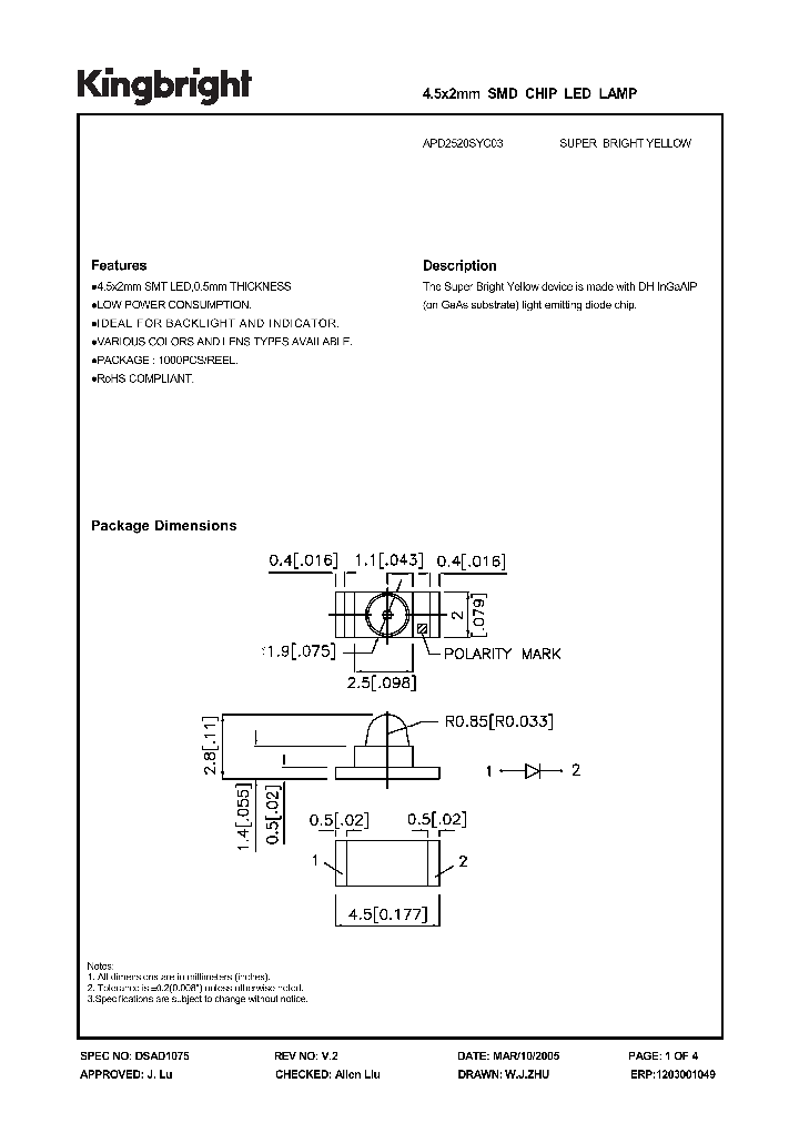 APD2520SYC03_1210783.PDF Datasheet