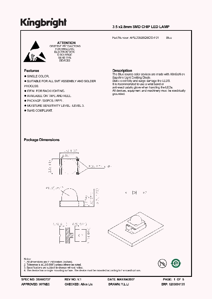 APED3528QBCD-F01_1210801.PDF Datasheet