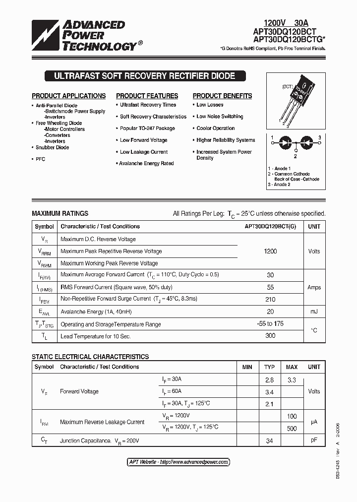 APT30DQ120BCT_1169481.PDF Datasheet