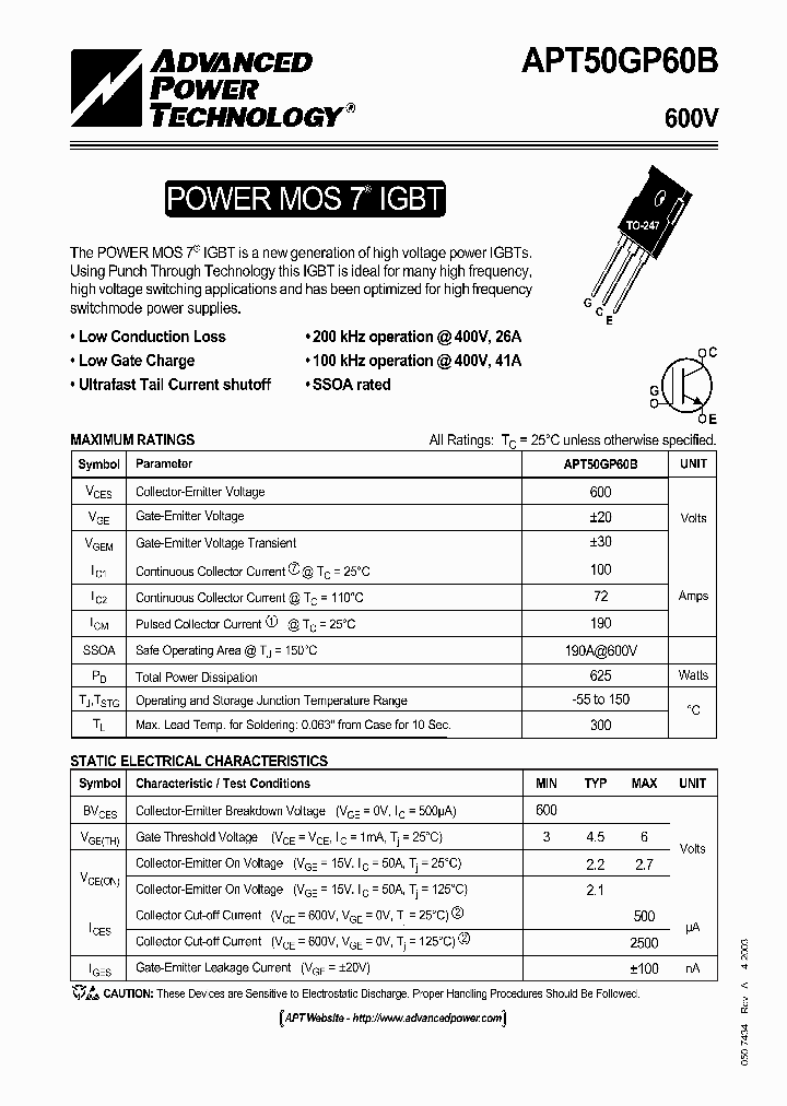 APT50GP60B_1169140.PDF Datasheet