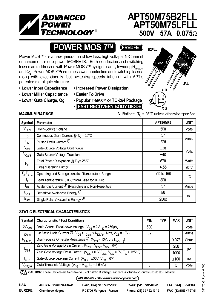 APT50M75LFLL_1211776.PDF Datasheet