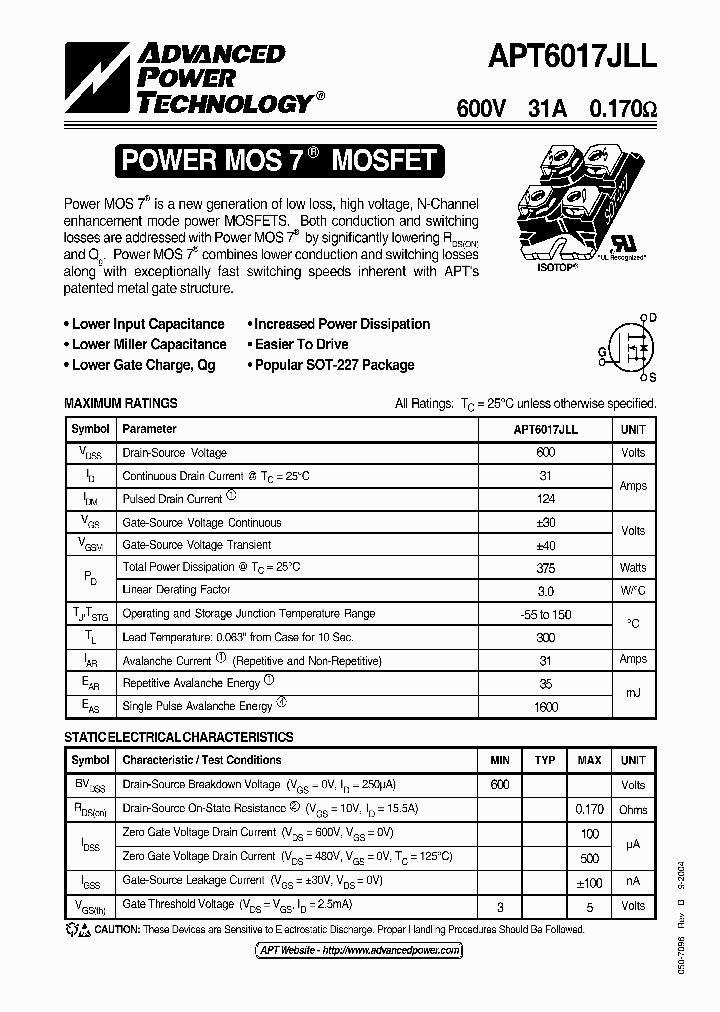 APT6017JLL04_1211823.PDF Datasheet