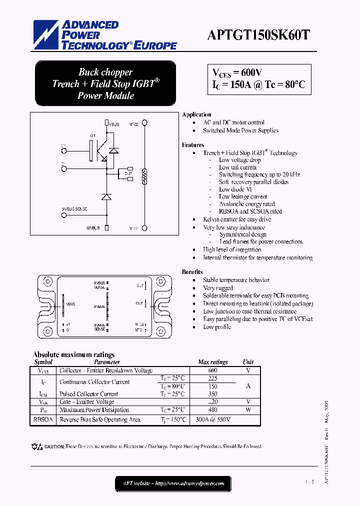 APTGT150SK60T_1212335.PDF Datasheet