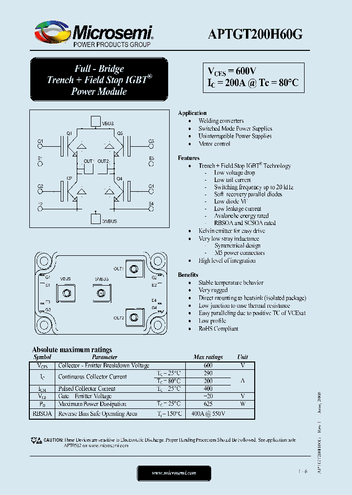 APTGT200H60G_1212357.PDF Datasheet