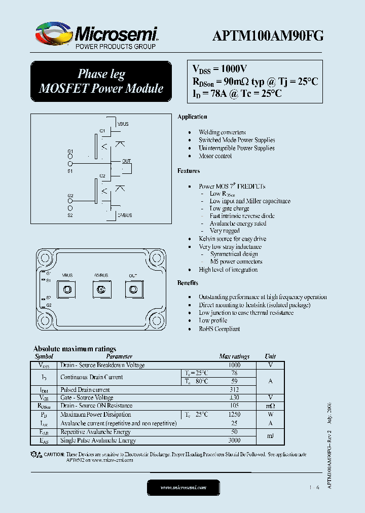 APTM100AM90FG_1212540.PDF Datasheet