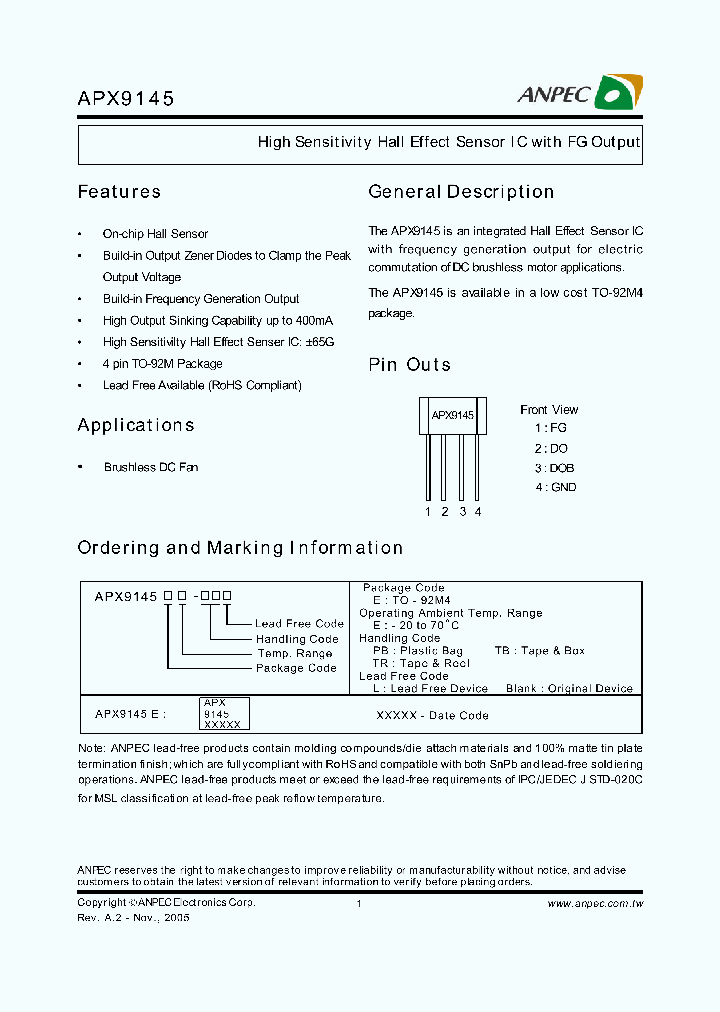 APX9145EE-TB_1176811.PDF Datasheet