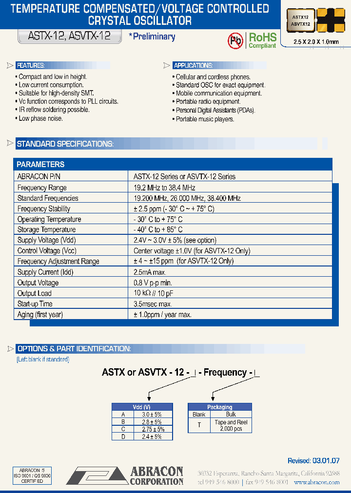 ASVTX-12_1213591.PDF Datasheet