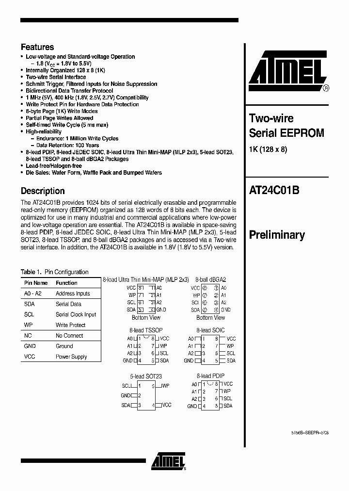 AT24C01B_1213709.PDF Datasheet