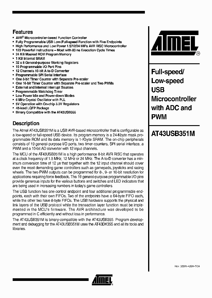 AT43USB351M-AC_808660.PDF Datasheet