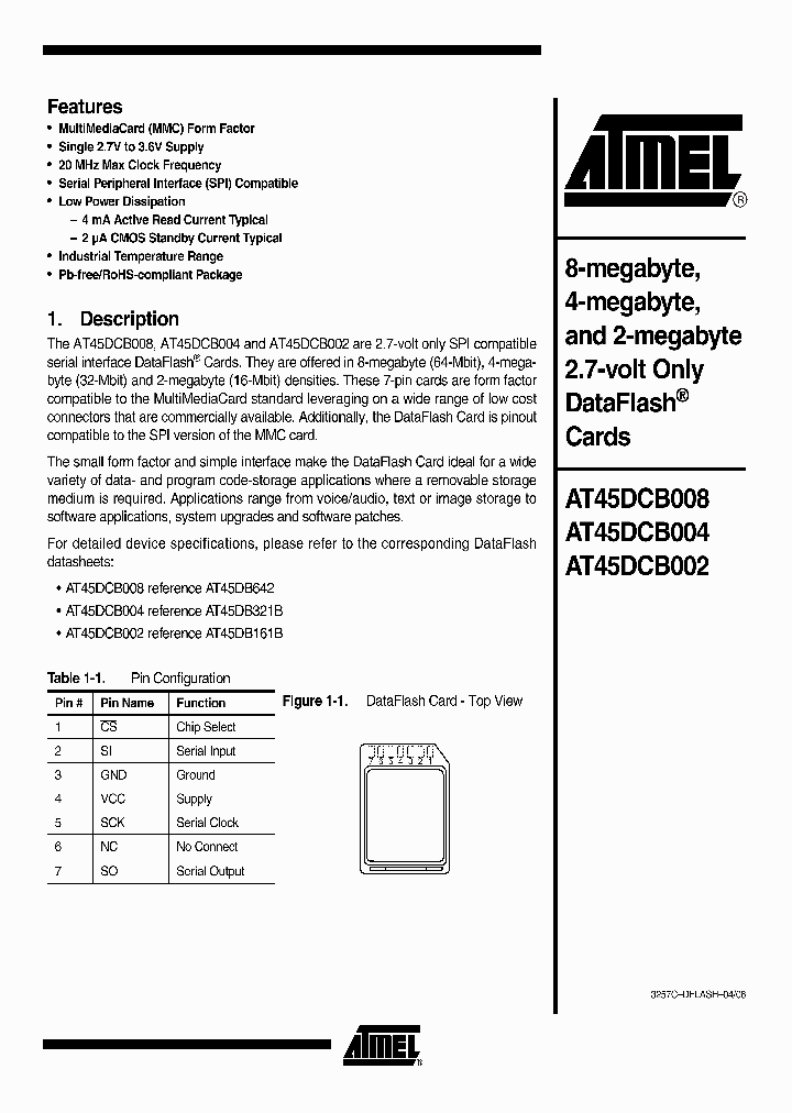 AT45DCB00806_1119345.PDF Datasheet