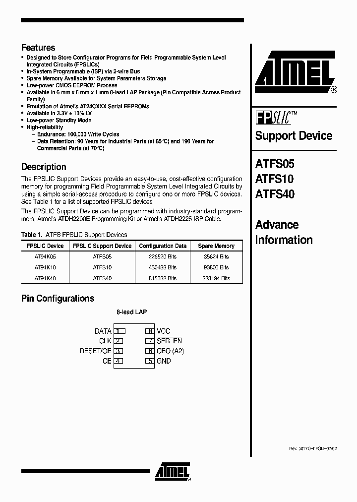 ATFS40-CI_1214533.PDF Datasheet