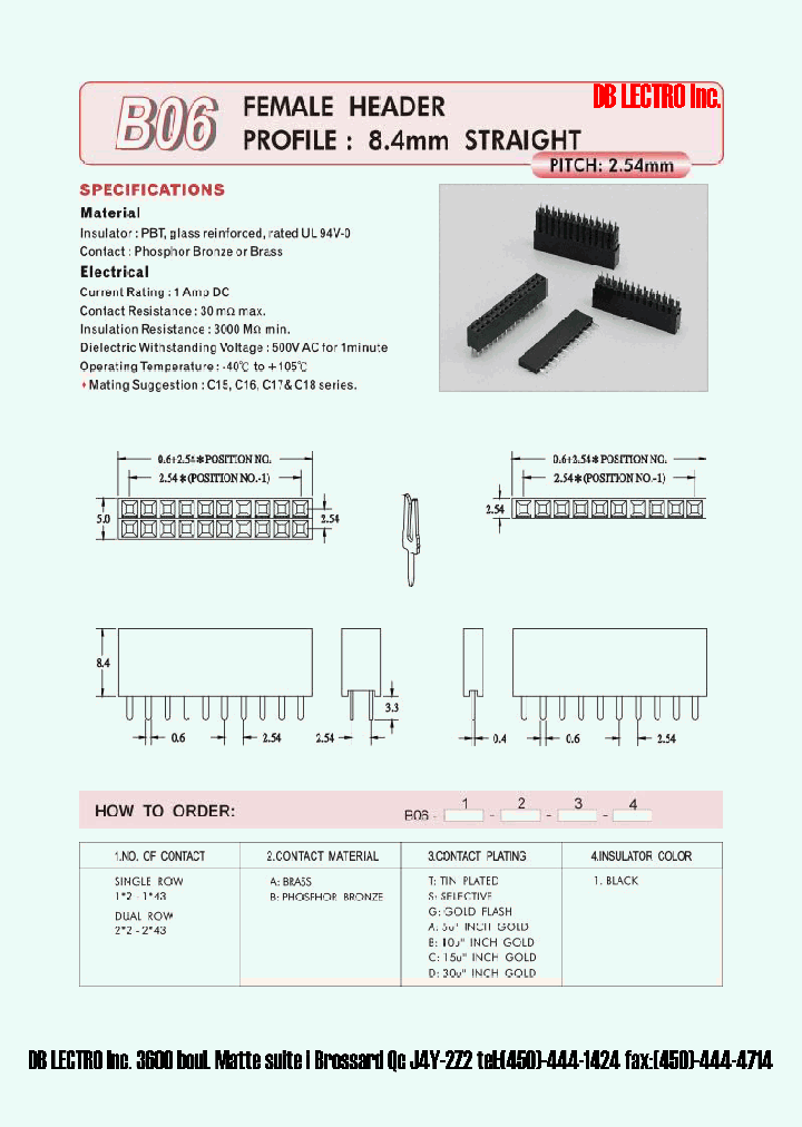 B06143BA1_1094487.PDF Datasheet