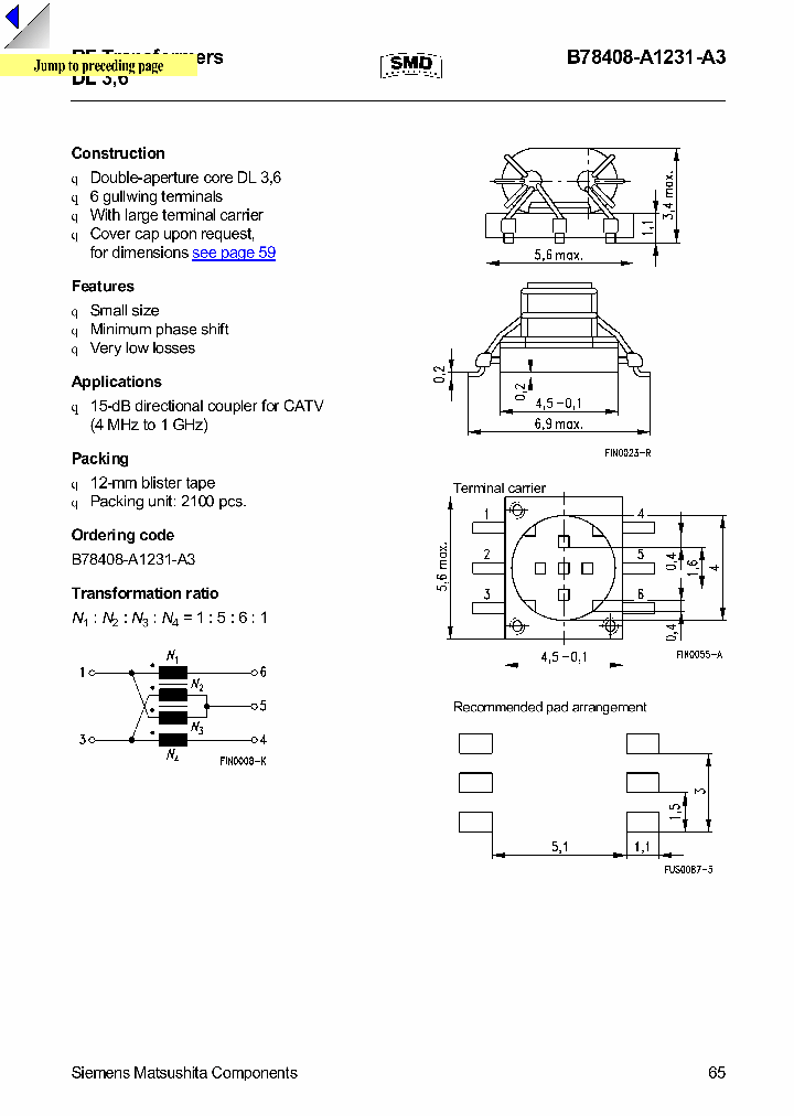 B78408-A1231-A3_1216349.PDF Datasheet