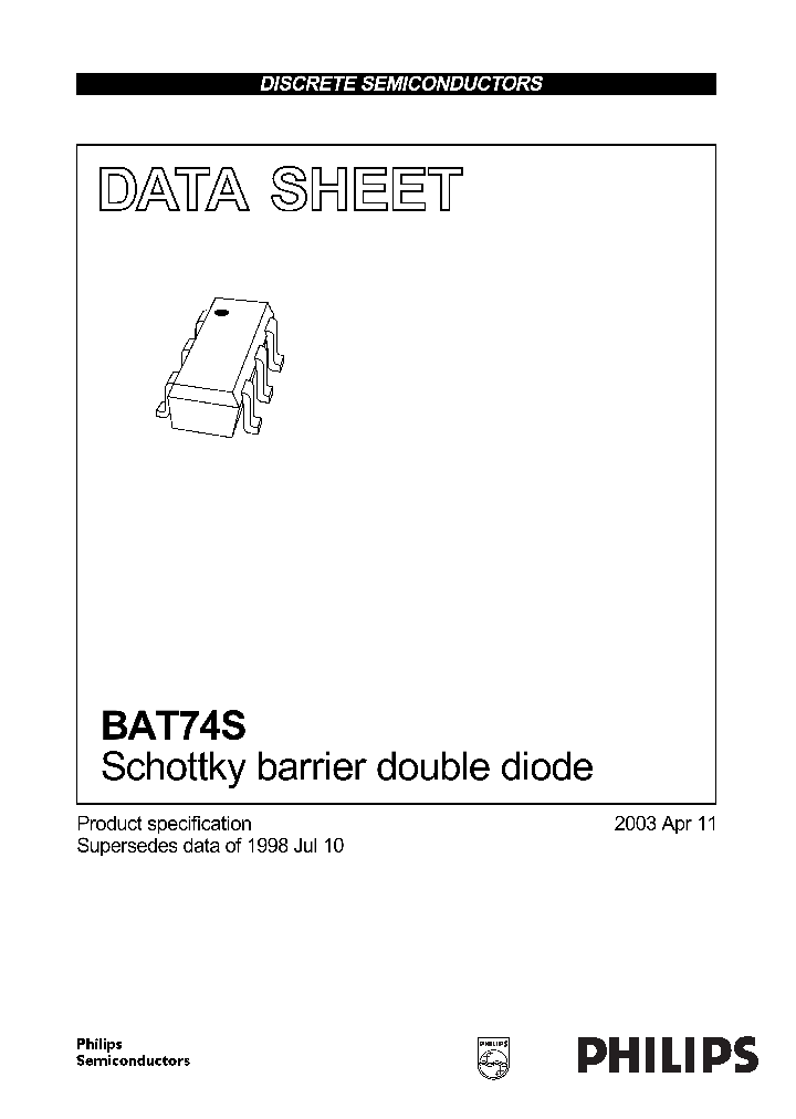 BAT74S03_1217461.PDF Datasheet