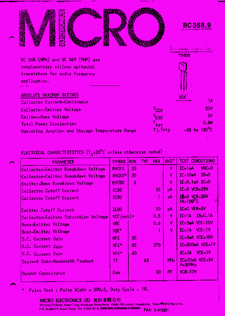 BC369_1127935.PDF Datasheet