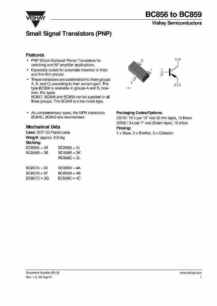 BC856_1109638.PDF Datasheet