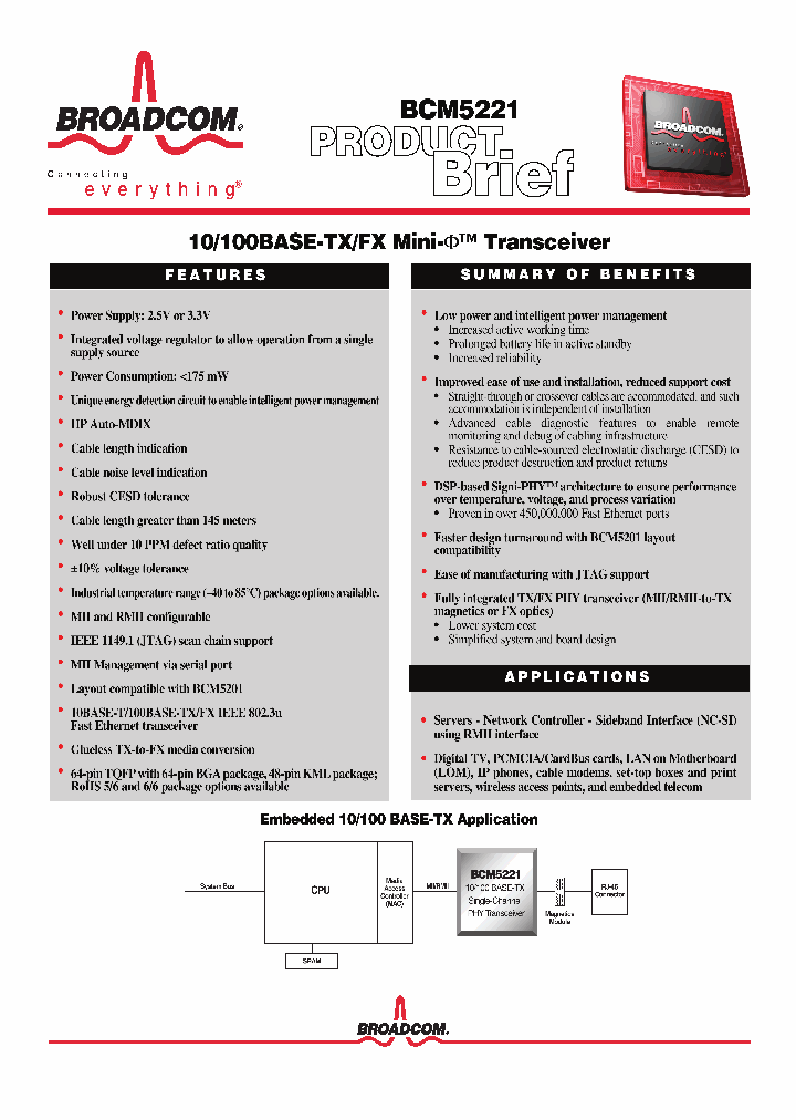 BCM522107_916251.PDF Datasheet