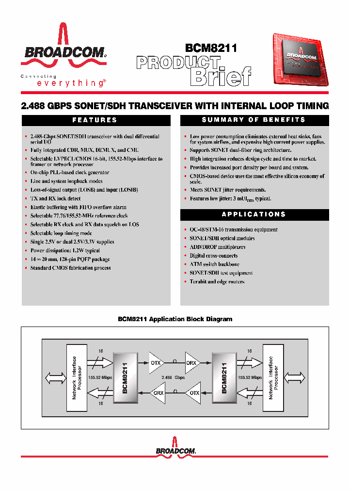 BCM8211_1037565.PDF Datasheet